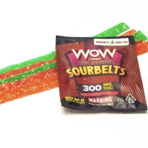 WOW BLUEBERRY SOUR BELTS - 300MG