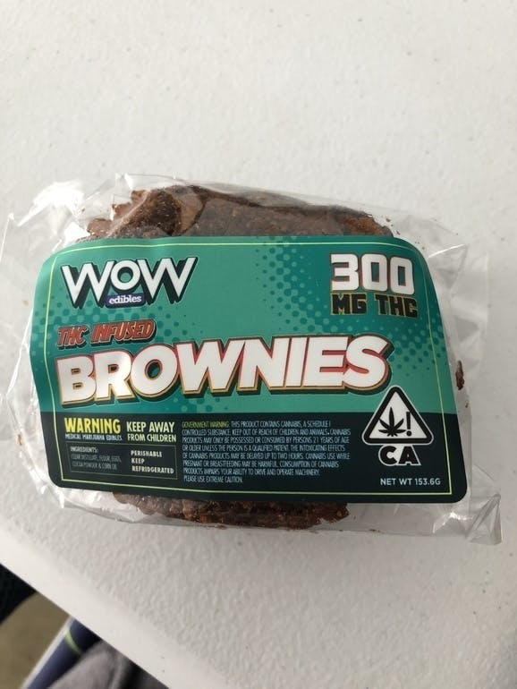 WOW BROWNIES 300MG