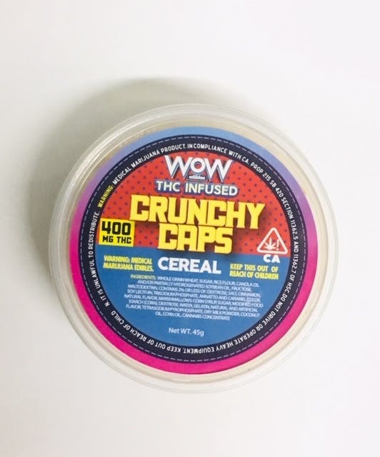 WOW Cereal 400mg- Crunchy Caps