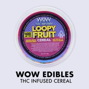 WOW : CEREAL 400MG : "LOOPY FRUIT"
