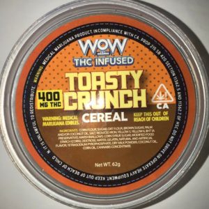 WOW Cereal - 400mg Toasty Crunch