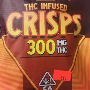 WOW Crisps 300mg THC - Chili Cheesy Curls
