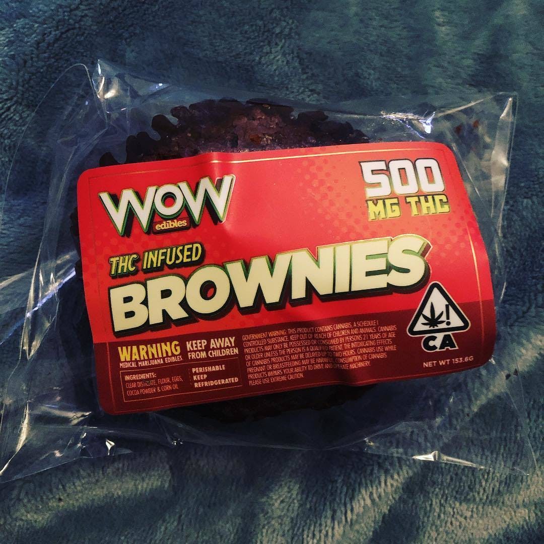 WOW Edibles | Brownie - 500 MG
