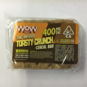 Wow Edibles - Chronic Toast Crunch Cereal Bar 400mg