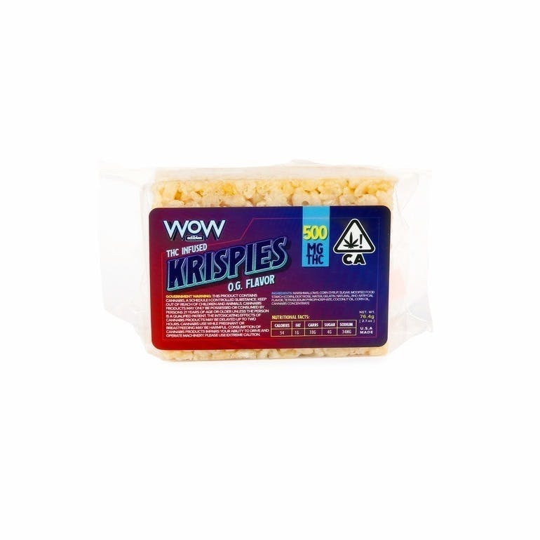 WOW Edibles: Original Krispy 500mg