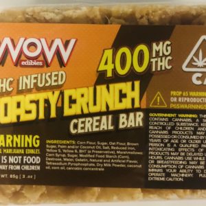 WOW EDIBLES | Toasty Crunch 400mg