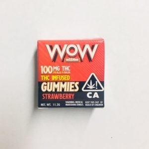 WOW Gummie 100mg - Strawberry