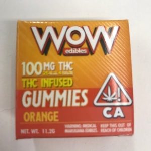 WOW Gummies 100MG THC