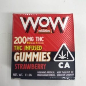 WOW Gummies 200mg THC