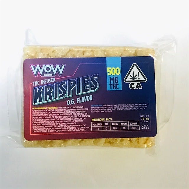 WOW Krispy - Original Krispy -500MG