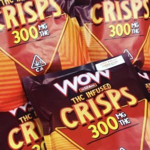 WOW THC INFUSED CHIPS 300mg (3 @ $25)