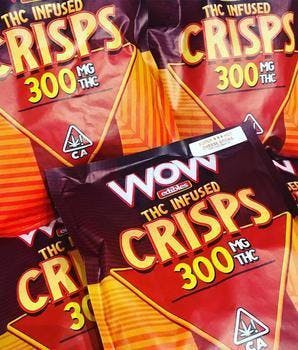 WOW THE INFUSED CRISPS 300mg