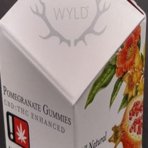 WYLD CBD 1:1 Pomegranate