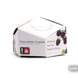 Wyld Edibles - Marionberry Gummies - Indica