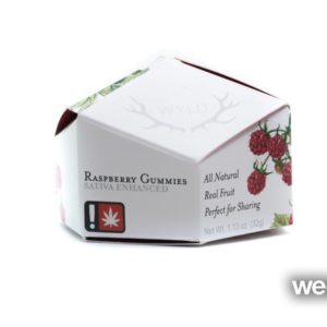 Wyld Edibles - Raspberry Gummies - Sativa