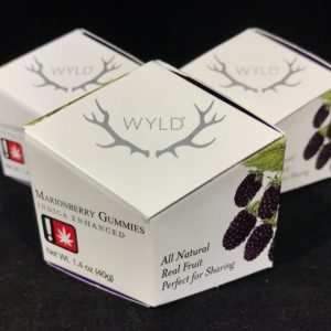 Wyld: Gummies - 50mg Marionberry Indica