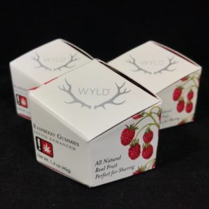 Wyld: Gummies - 50mg Raspberry Sativa