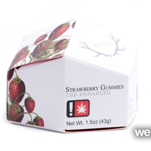 WYLD - Gummies - Strawberry (High CBD)