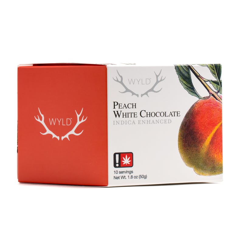 Wyld Peach White Chocolate - 10 pk