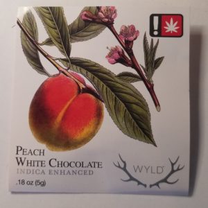 WYLD- Peach White Chocolate- Single Serving 5mg