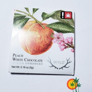 Wyld - Peach White Chocolate Singles