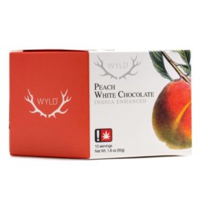Wyld - Peach White Chocolates 10pc