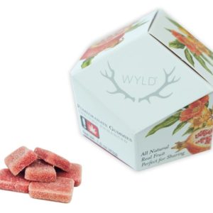 WYLD - Pomegranate 1:1 - 50mgCBD/50mgTHC 10 Piece