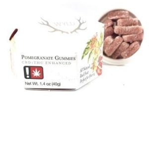 Wyld Pomegranate 1:1 THC:CBD Enhanced Gummies