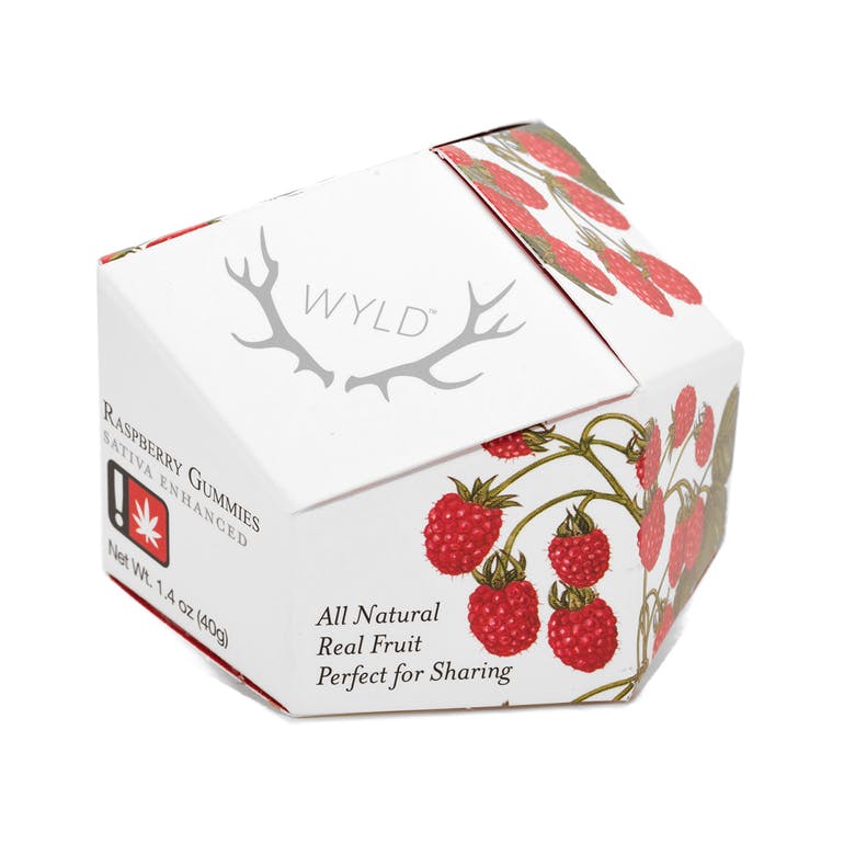 Wyld - Raspberry Sativa Gummies - 1A40103000062D5000045523
