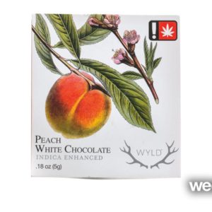 Wyld Singles - Peach White Chocolate - Indica