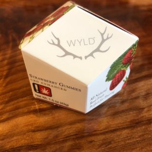 WYLD - Strawberry Gummies CBD 10pk