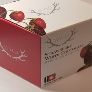 WYLD- Strawberry White Chocolate 50mg