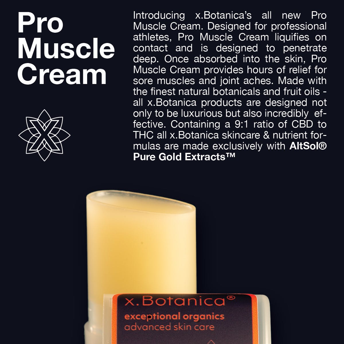 X-Botanica Pro-Muscle Cream
