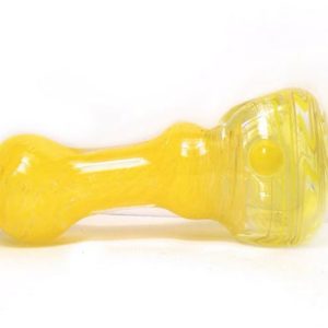 Yellow Tip Glass Pipe