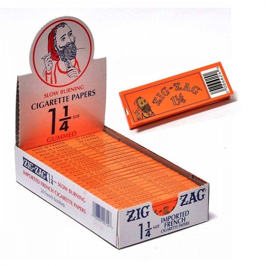 Zig Zag Rolling Papers Orange 1 1/4"