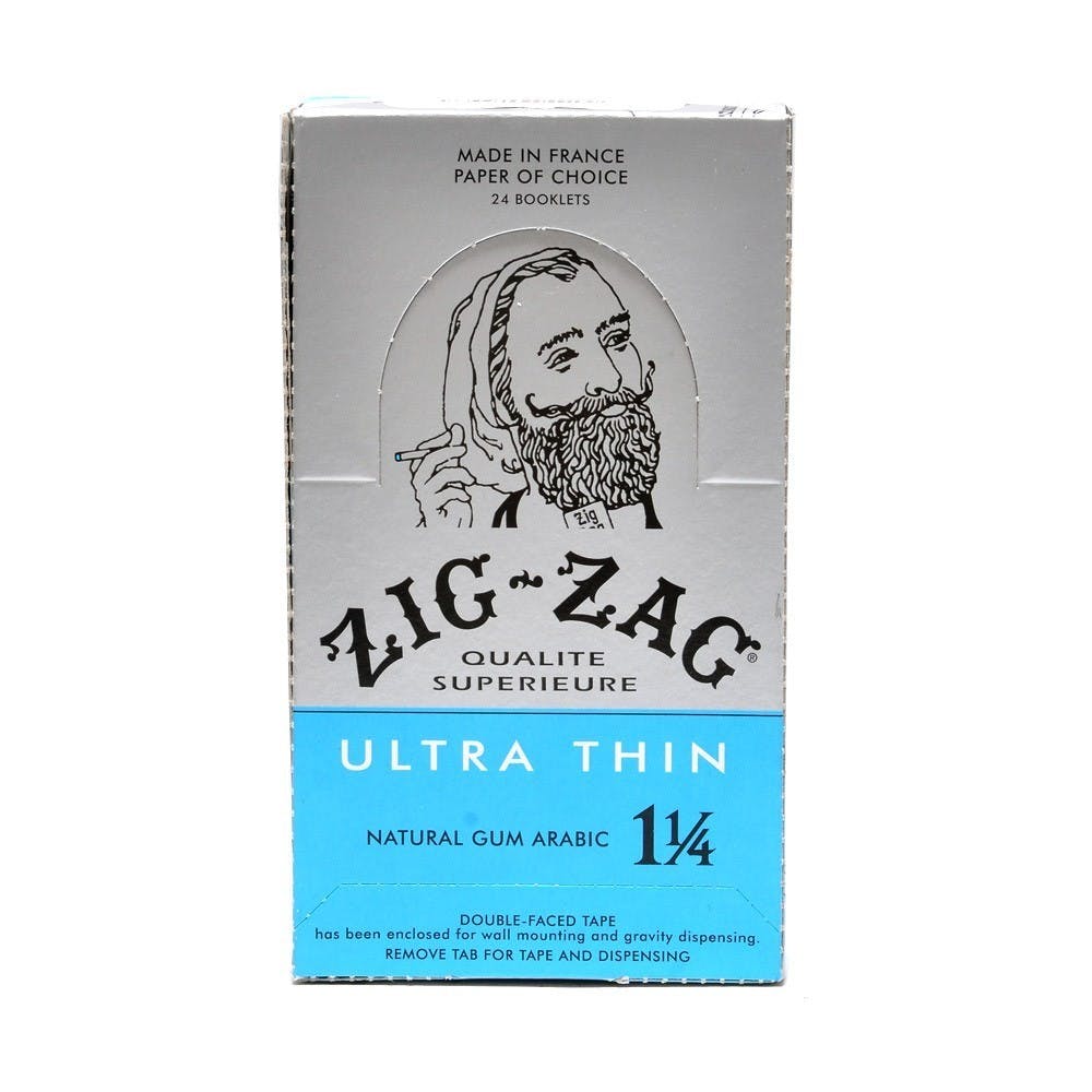 Zig Zag Rolling Papers Ultra Thin 1 1/4"