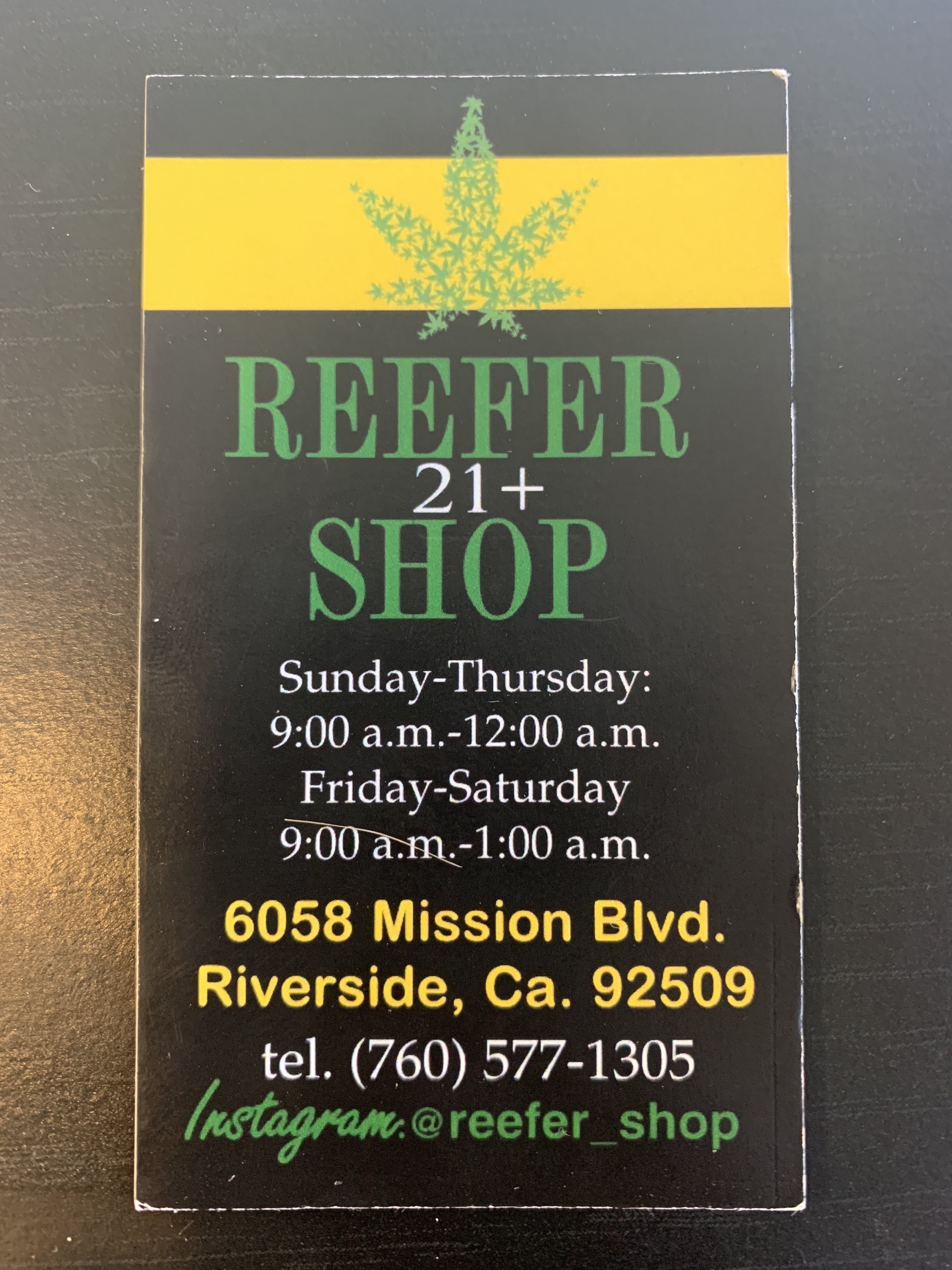 The Reefer Shop - Medical Marijuana Doctors - Cannabizme.com